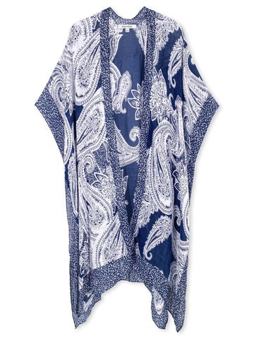 Border Paisley Kimono - Shopmossrose